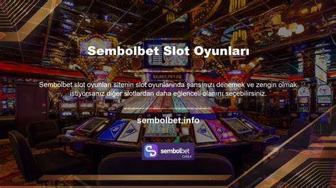 sembolbet slot sitesi