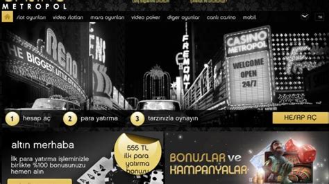 casinometropol casino sitesi